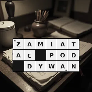 Hasło krzyżówkowe świadomie ukrywać coś wielokrotnie nie mówić o czymś przemilczać coś nie myśleć o czymś - zamiatać pod dywan – rozwiązanie, synonimy, podpowiedzi i definicje krzyżówkowe